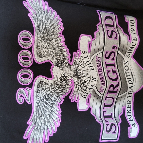 Sturgis 2000 Black Hills T-Shirt Size XL - Picture 2 of 3